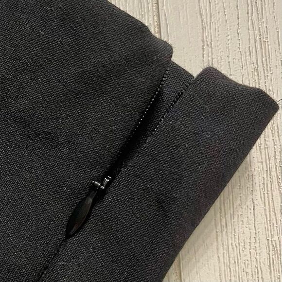 Rag and Bone Rebecca Slim fit Cotton Pant in Black with stretch Size 6 NWT - Picture 4 of 7